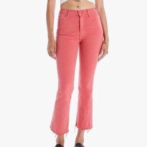 MOTHER Denim The Hustler Ankle Fray Second Chance Sz25